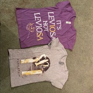 Purple and Gray Kids Harry Potter T-Shirts